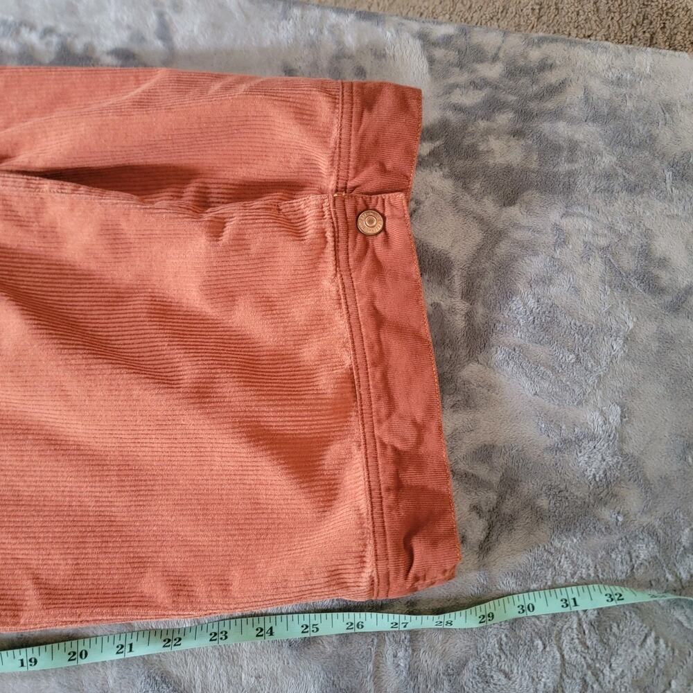 We The Free Wide Leg Corduroy Pants in Rust - Picture 7 of 12